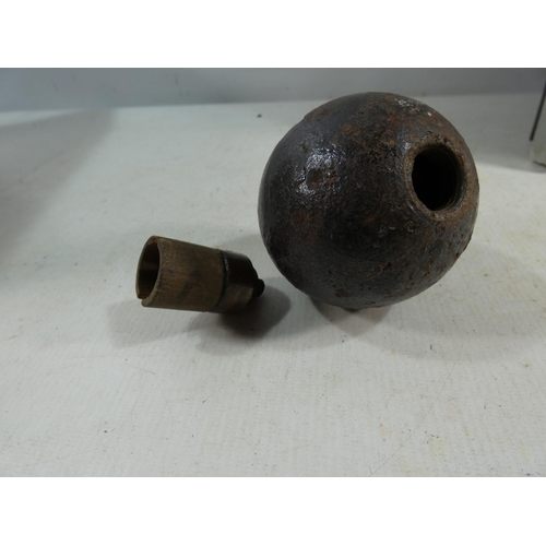 362 - AN IMPERIAL GERMAN WORLD WAR I GRENADE (INERT)