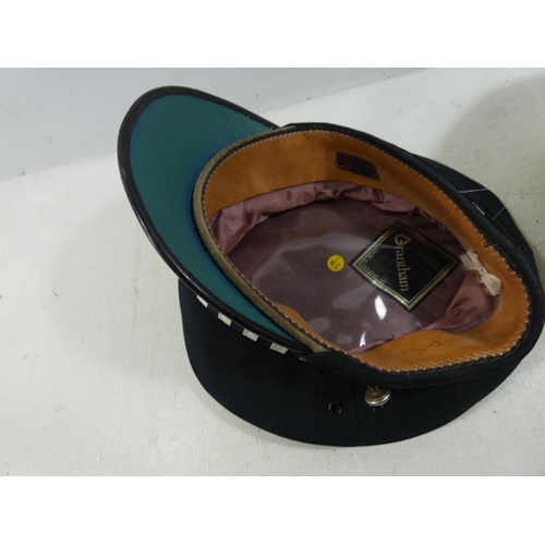 384 - AN ESSEX CONSTABULARY POLICE OFFICERS HAT, SIZE 6 & 7/8