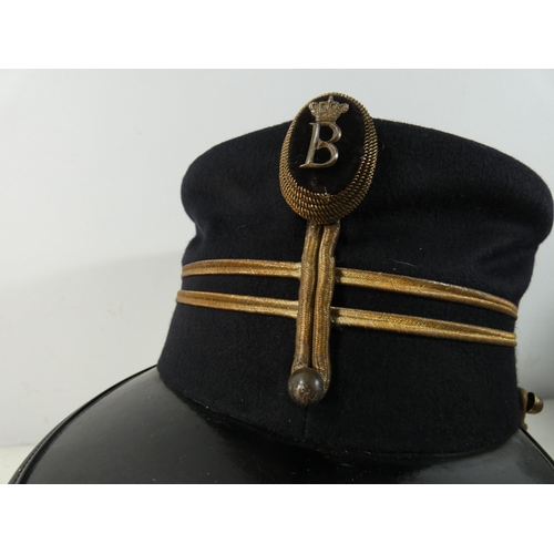 388 - A BRUSSELS MUNICIPAL POLICE HAT