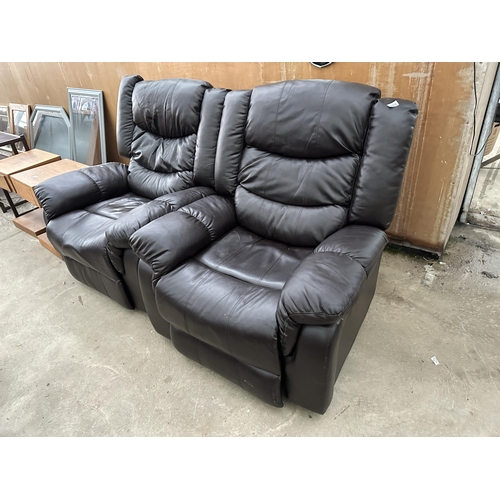 3079 - A PAIR OF MORE4HOMES RECLINER CHAIRS