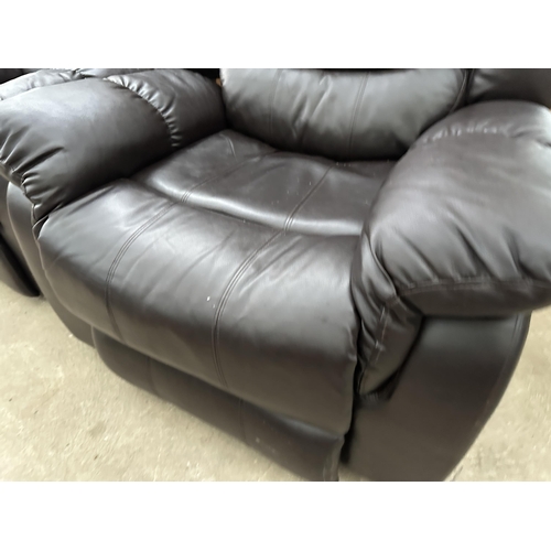 3079 - A PAIR OF MORE4HOMES RECLINER CHAIRS