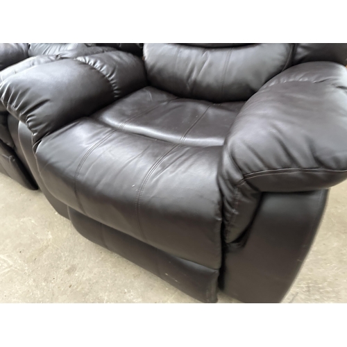 3079 - A PAIR OF MORE4HOMES RECLINER CHAIRS