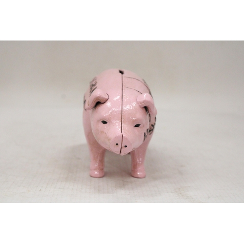 145 - A CAST BUTCHER'S PIG MONEYBOX HARRISON'S HAMS SYDNEY