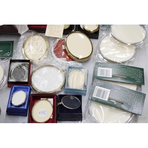 183 - A QUANTITY OF NEW AND BOXED MINIATURE PHOTO FRAMES, COASTERS, TRINKET BOXES, KEYRINGS, ETC