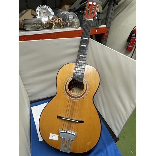 280A - AN ANTORIA ACCOUSTIC GUITAR