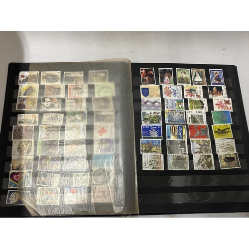 358 - AN ALBUM OF IRISH STAMPS MINT AND USED