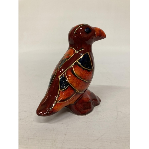 803 - AN ANITA HARRIS PUFFIN SIGNED IN GOLD