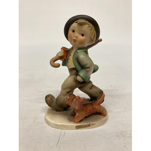 863 - TWO GOEBEL HUMMEL FIGURES 