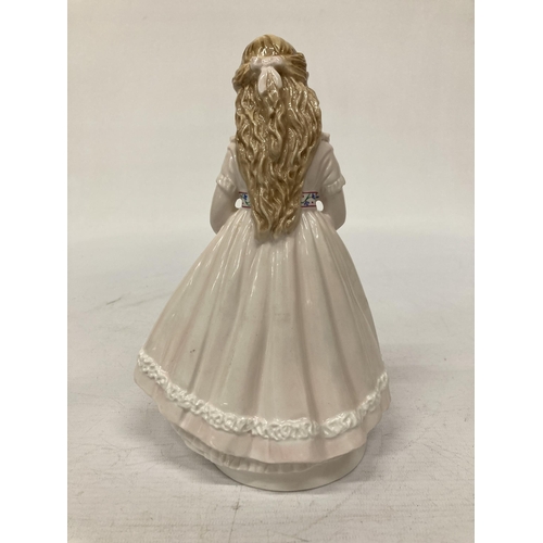 891 - A LIMITED EDITION ROYAL WORCESTER FIGURINE LIMITED EDITION NO. 754/5,000 