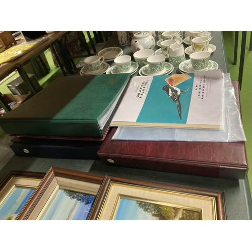 1179 - A QUANTITY OF POSTCARD ALBUMS AND COLLECTORS ALBUM REFILLS