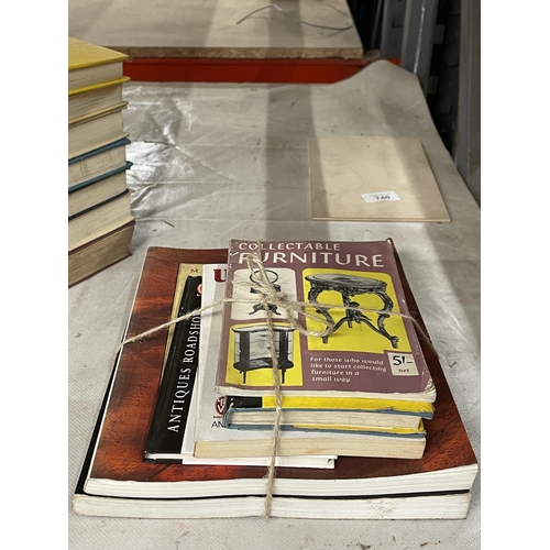 1210 - A QUANTITY OF BOOKS ON FURNITURE RESTORATION