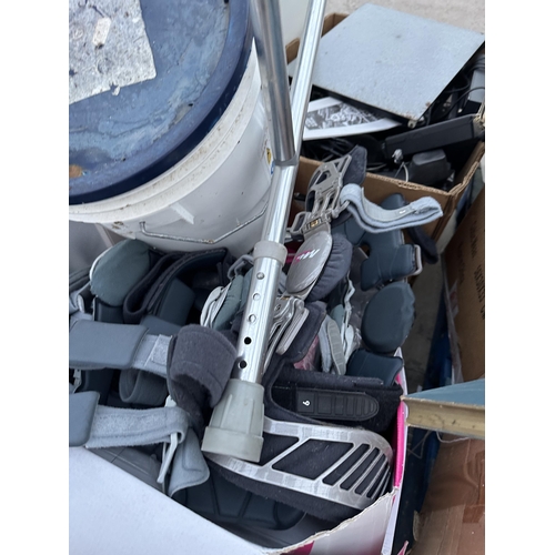 2250 - AN ASSORTMENT OF VARIOUS HOUSEHOLD CLEARANCE ITEMS