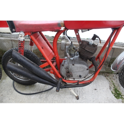 22 - MV AUGUSTA MINI MOTORBIKE ,RED SEAT, RED TANK  NO VAT