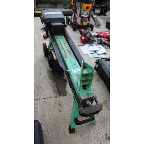 46 - LOG SPLITTER  NO VAT