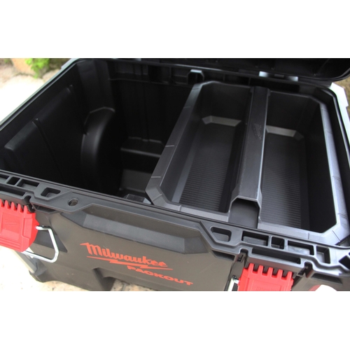 52 - MILWAUKEE PACKOUT STACK TOOL BOX  NO VAT