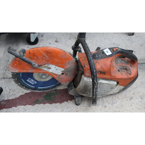 54 - STIHL TS410  STONE SAW  NO VAT