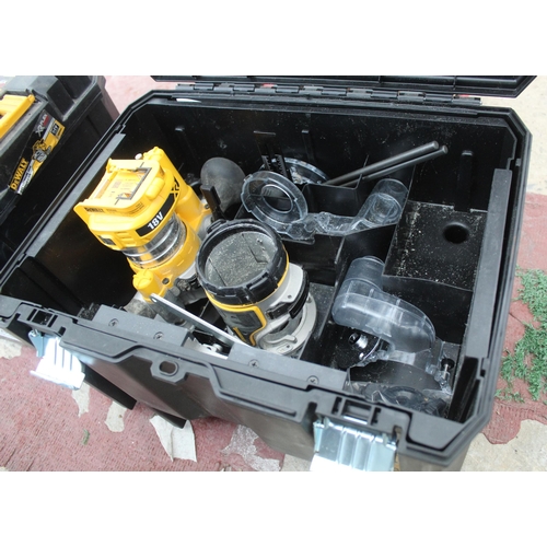 59 - DEWALT DCW604MT ROUTER  NO VAT