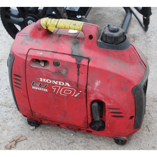 5A - HONDA SUITCASE EU INVERTOR 10I GENERATOR  NO VAT