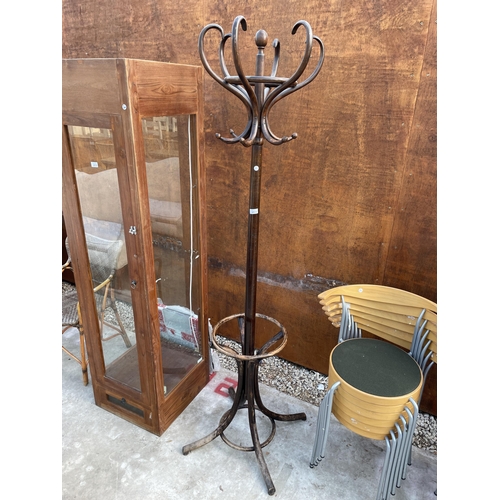 2514 - A MID 20TH CENTURY BENTWOOD HAT/STICK STAND