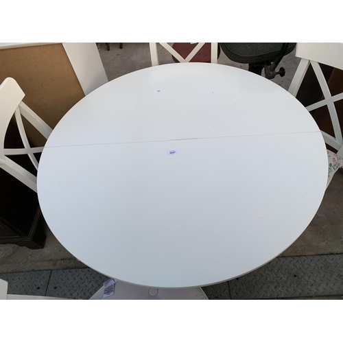 2607 - A WHITE IKEA INGOLF 44