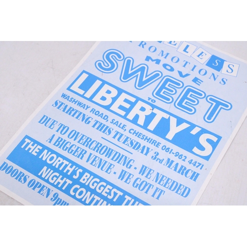 294 - A LIBERTY'S SALE - ORIGINAL 1990'S POSTER