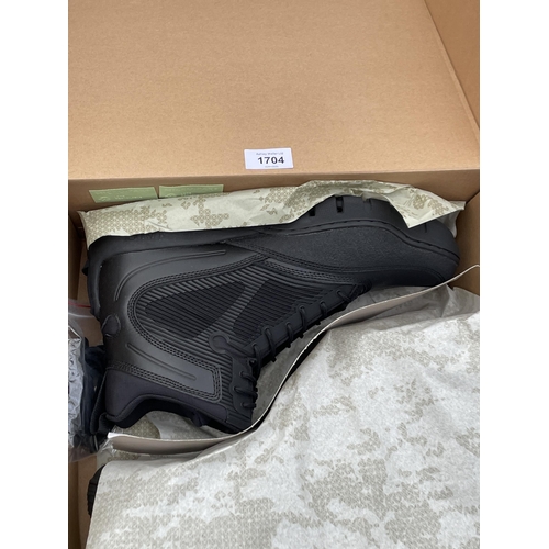 1704 - TWO NEW AND BOXED PAIRS OF LALO RAPID ASSAULT BOOTS IN A UK 11.5 (BOTH BLACK PAIRS)