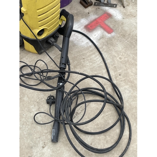 1733 - A KARCHER K5.70 ELECTRIC PRESSURE WASHER WITH PIPE AND LANCE