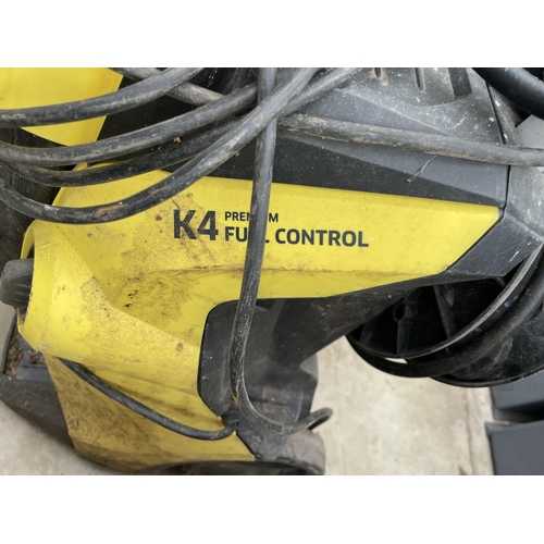 1737 - A KARCHER K4 PREMIUM FULL CONTROL ELECTRIC PRESSURE WASHER