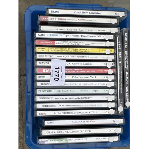 1770 - A LARGE QUANTITY OF ASSORTED CDS