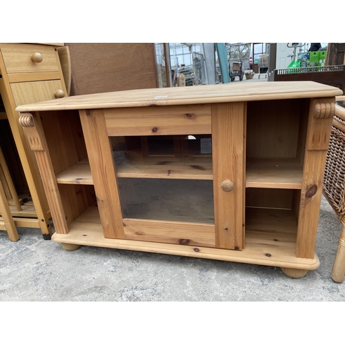 2960 - A PINE CORNER CABINET, 35