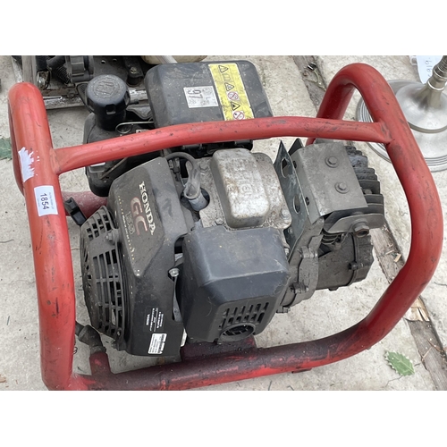 1854 - A HONDA GC 135 PETROL GENERATOR