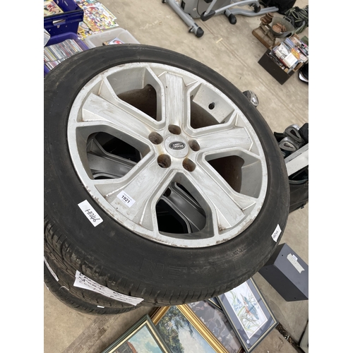 1921 - A SET OF FOUR LAND ROVER RANGE ROVER SPORT WHEELS WITH 255/50R20 TYRES