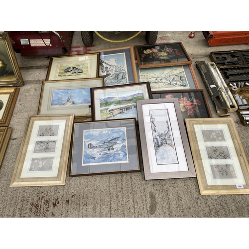 1936 - AN ASSORTMENT OF FRAMED PICTURES AND PRINTS