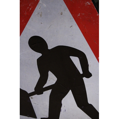 1051 - A HIGHWAYS ROAD REPAIR SIGN - 33