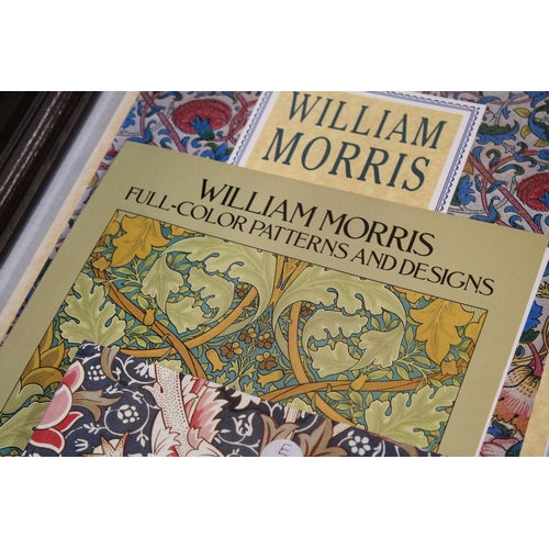 1103 - FOUR WILLIAM MORRIS PATTERNS, DESIGNS AND TEXTILES BOOKS