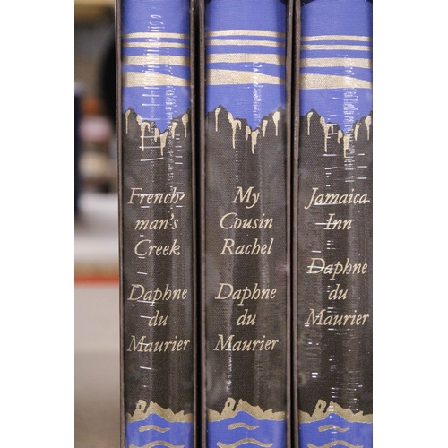 1159 - FOUR INDIVIDUALLY BOXED DAPHNE DU MAURIER BOOKS, PUBLISHED BY THE FOLIO SOCIETY - IN VERY GOOD CONDI... 