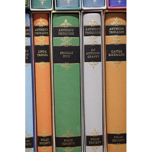 1170 - TWENTY EIGHT INDIVIDUALLY BOXED ANTHONY TROLLOPE BOOKS, PUBLISHED BY THE FOLIO SOCIETY - VERY GOOD C... 