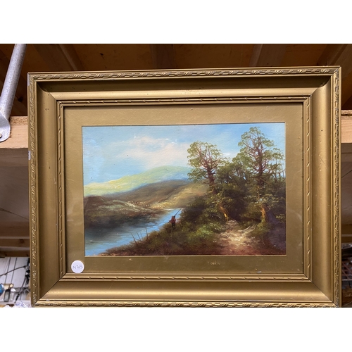 1194 - TWO VINTAGE FRAMED WATERCOLOOURS OF RIVER SCENES