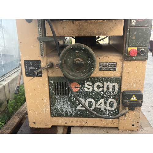 105 - ROLJEK EU203 SERIES MSP 310M OVER AND UNDER PLANER 3 PHASE  NO  VAT