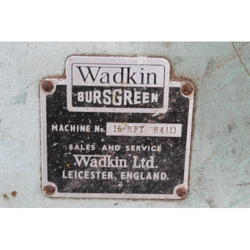 111 - WADKIN BURSGREEN LARGE PLANER  16'  84111 
 NO  VAT