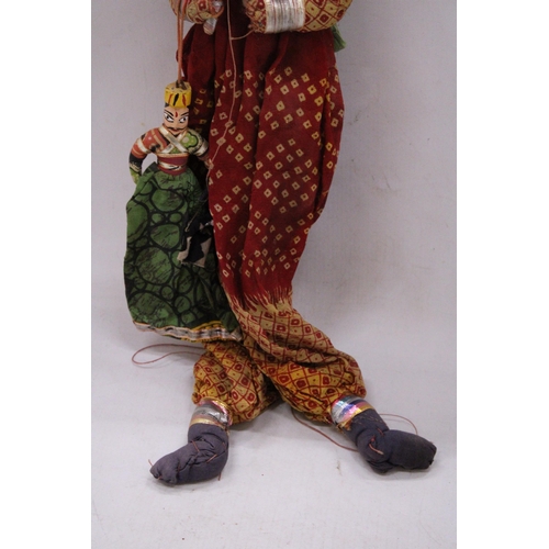 199 - A VINTAGE ORIENTAL MARIONETTE/PUPPET