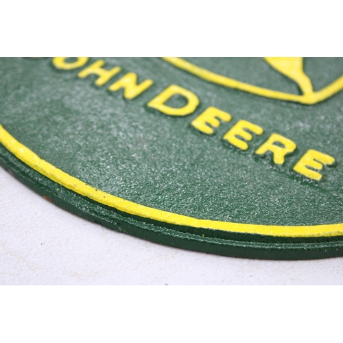 236 - A CAST JOHN DEERE SIGN