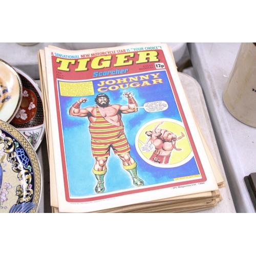 243 - THIRTY SEVEN VINTAGE 'TIGER' COMICS