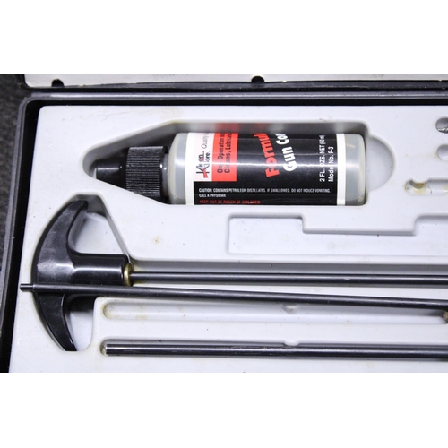 432 - A BOXED KLEEN BORE SMALLBORE GUN CLEANING KIT