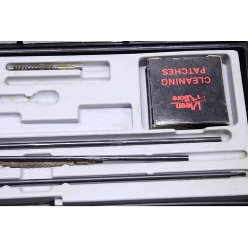 432 - A BOXED KLEEN BORE SMALLBORE GUN CLEANING KIT