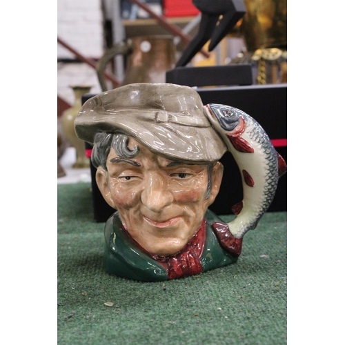 965 - A 1954 ROYAL DOULTON LARGE 'THE POACHER' TOBY JUG (FIRSTS) D6429