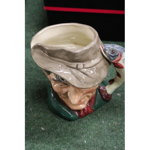 965 - A 1954 ROYAL DOULTON LARGE 'THE POACHER' TOBY JUG (FIRSTS) D6429