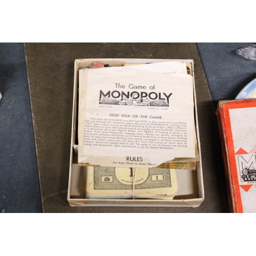 1175 - A VINTAGE MONOPOLY BOARD GAME