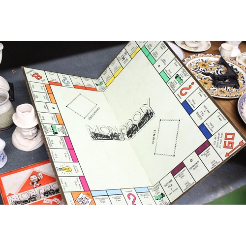 1175 - A VINTAGE MONOPOLY BOARD GAME