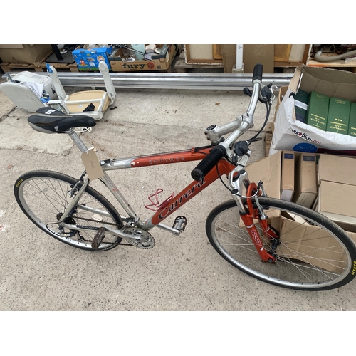 1954 - A CARRERA BANSHEE BIKE WITH FRONT SUSPENSION AND 21 SPEED GEAR SYSTEM